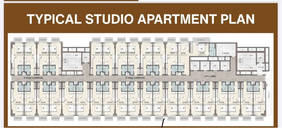 Nirala Studio Floor Plan