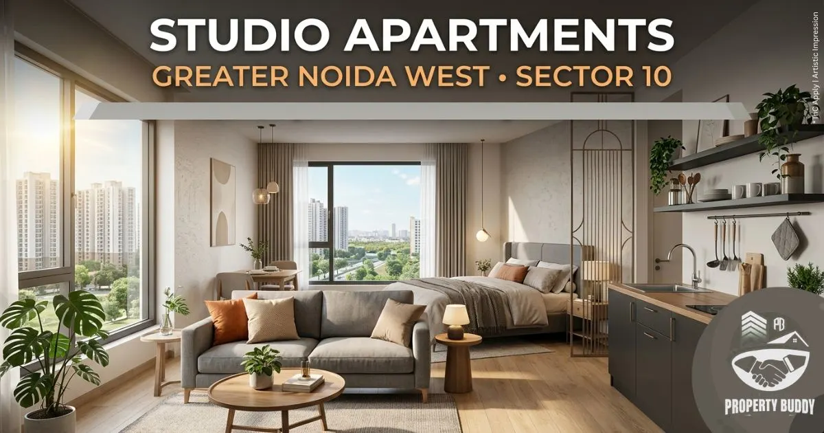 Studio Apartments in Greater Noida West Sector 10
