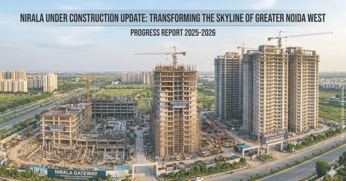 Nirala Under Construction Transforming the Skyline of Greater Noida West