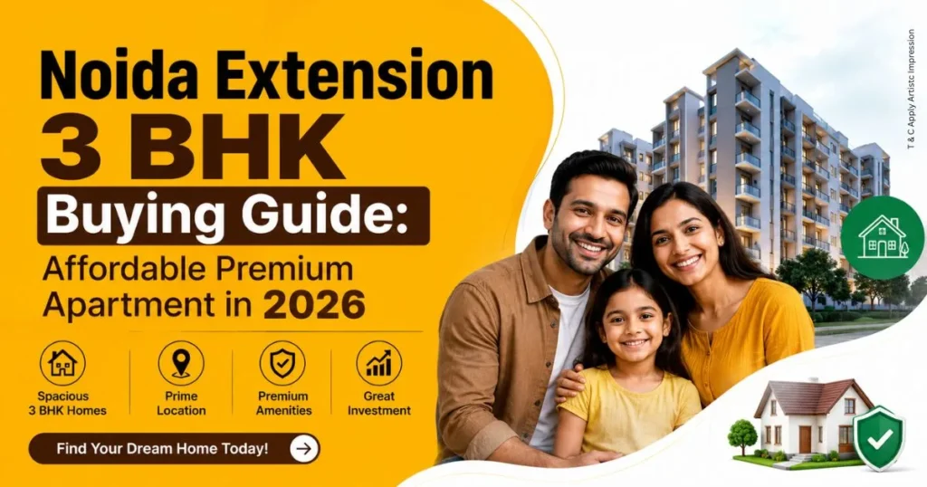 Noida Extension 3 BHK Buying Guide 2026 | Affordable Premium Apartments